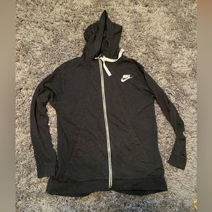 Nike Jacket Black Full Zip Men Hoodie Medium SU171003NIG 854961-032